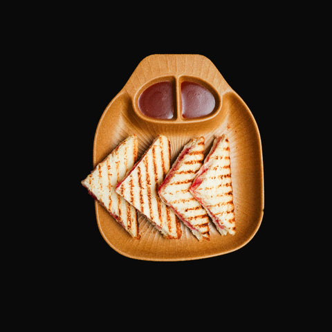 BREAD BUTTER JAM WITH TOAST