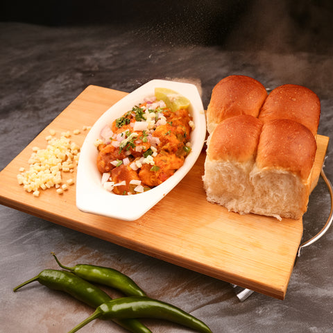 CHEESE FRY PAV BHAJI