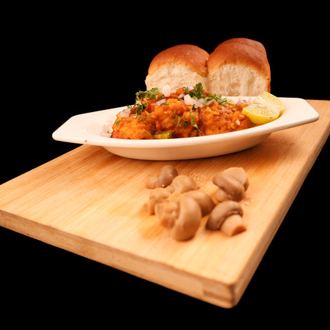 MUSHROOM FRY PAV BHAJI